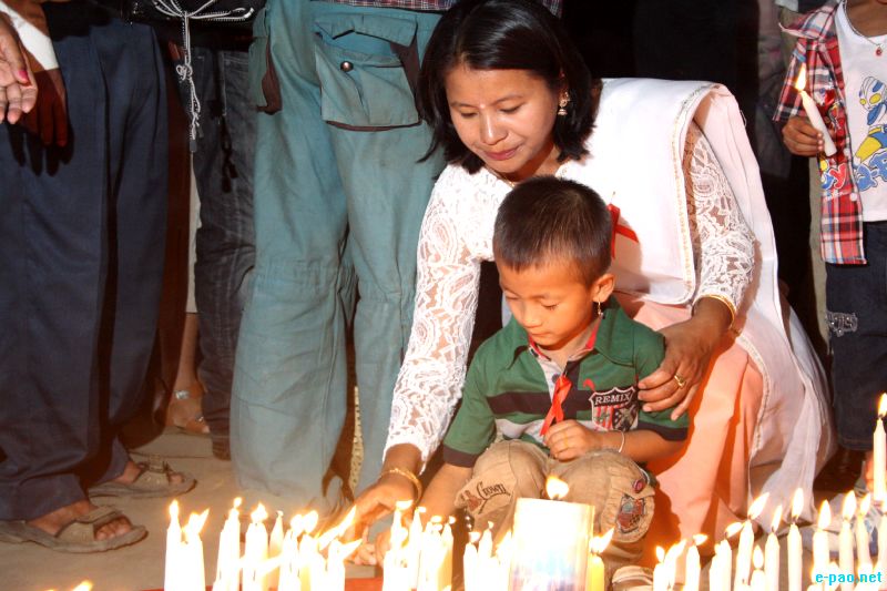 29th International AIDS Candlelight Memorial day by MNP+ at MDU hall, Imphal :: May 20 2012