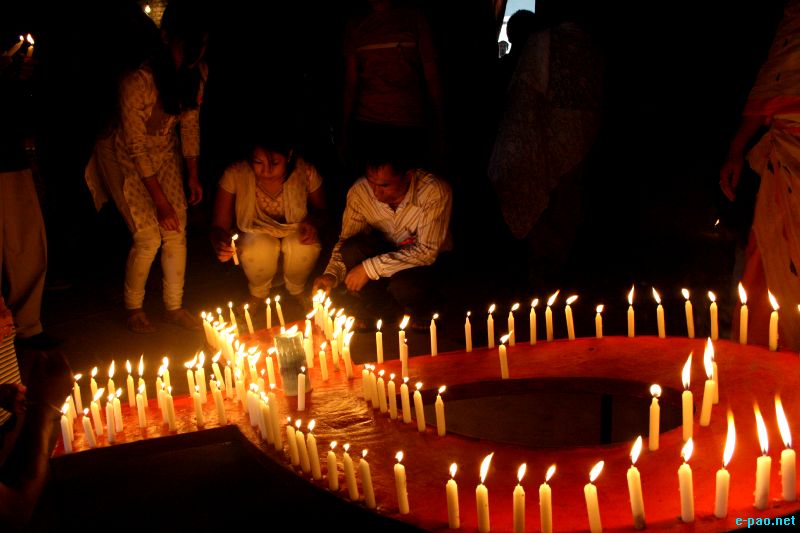 29th International AIDS Candlelight Memorial day by MNP+ at MDU hall, Imphal :: May 20 2012