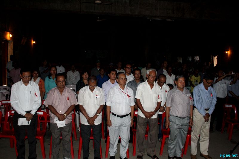 29th International AIDS Candlelight Memorial day by MNP+ at MDU hall, Imphal :: May 20 2012