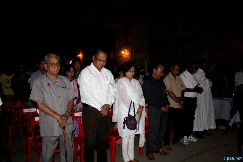 29th International AIDS Candlelight Memorial day by MNP+ at MDU hall, Imphal :: May 20 2012