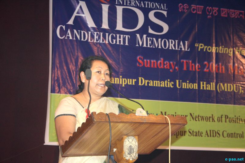 29th International AIDS Candlelight Memorial day by MNP+ at MDU hall, Imphal :: May 20 2012