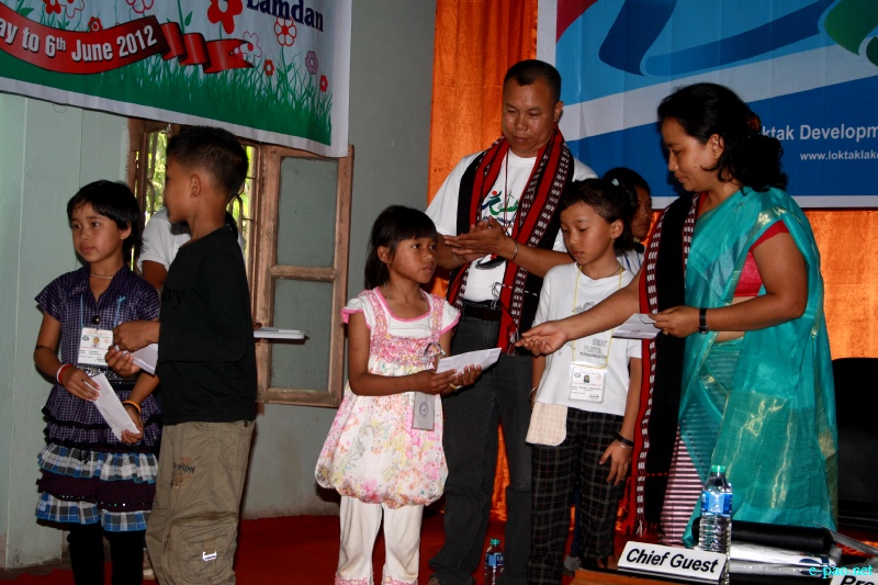 Painting/Sketching Competition for World Environment Day Celebration at Lamdan , Manipur  :: 5 June 2012
