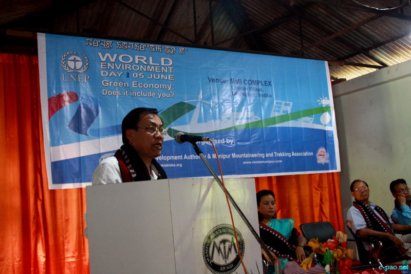 World Environment Day Celebration by LDA and MMTA at Lamdan , Manipur  :: 5 June 2012
