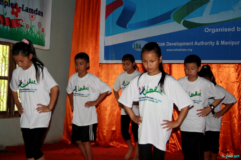 Cultural programme at World Environment Day Celebration at Lamdan , Manipur  :: 5 June 2012