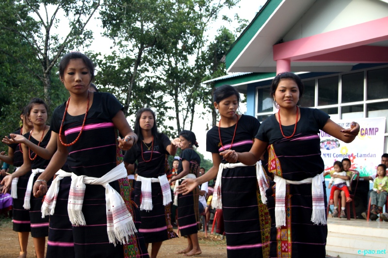 Cultural programme at World Environment Day Celebration  at Lamdan , Manipur  :: 5 June 2012