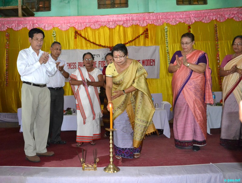 Awareness Programme for Empowerment of Women at Town Hall, Jiribam :: 12th August 2012