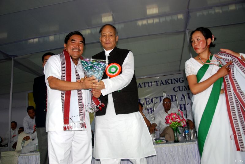 Oath Taking ceremony of elected members of 6th Autonomous District Councils :: June 2010