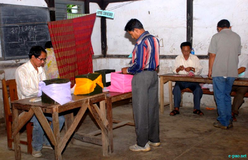 Fourth General Panchayat election in Imphal East, Imphal West, Thoubal and Bishnupur :: 13 September 2012