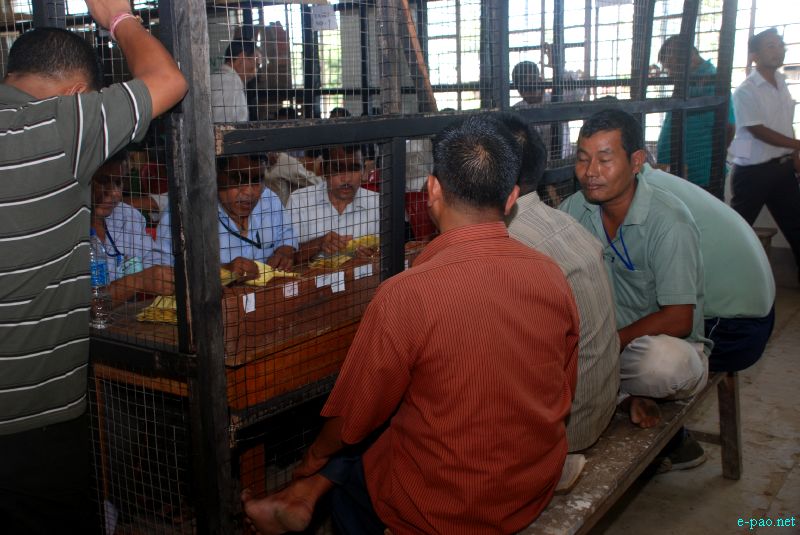 Vote counting and winners at Fourth General Panchayat election, Manipur  :: 17 September 2012