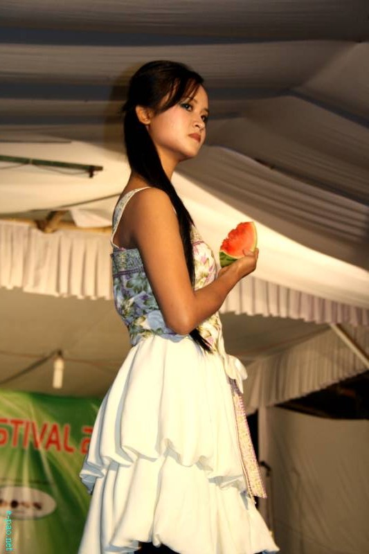 A Fashion parade promoting Watermelon at the First State Watermelon festival :: June 12 2012