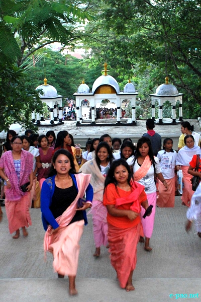 Bor festival at the temple of Hiyangthang Lairembi :: Oct 22 2012
