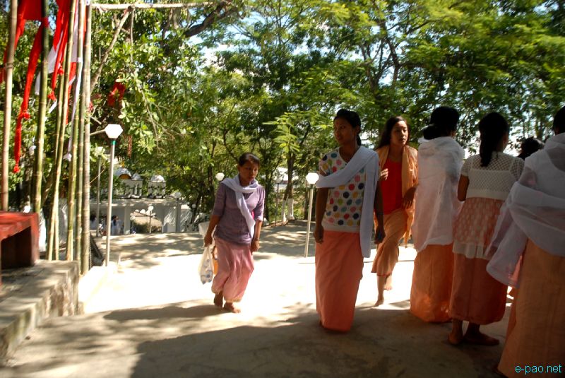 Bor festival at the temple of Hiyangthang Lairembi :: Oct 22 2012