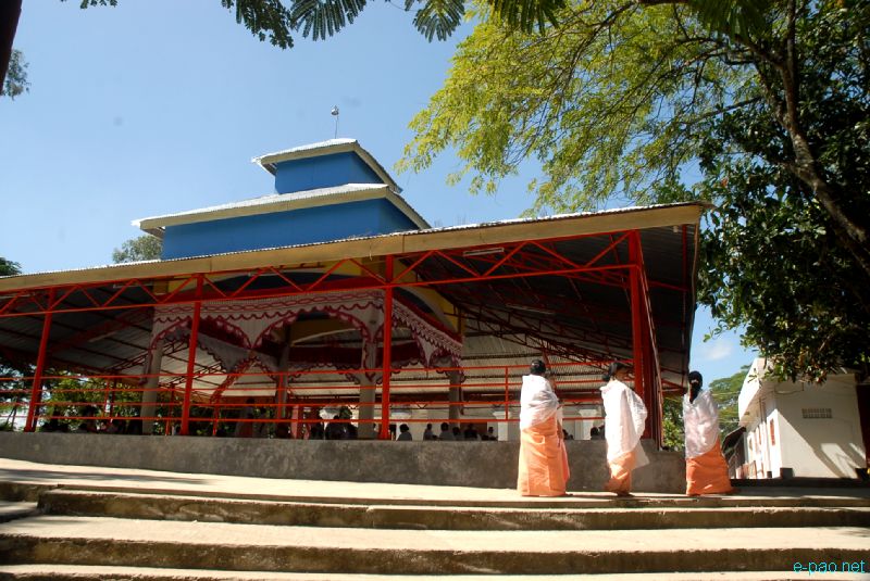 Bor festival at the temple of Hiyangthang Lairembi :: Oct 22 2012