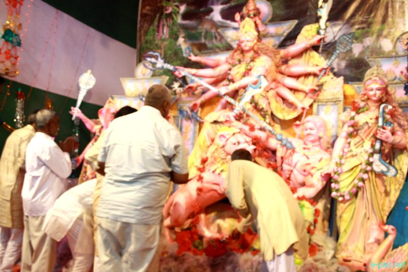 Durga Puja at Thangal Bazaar, Imphal :: October 23 2012