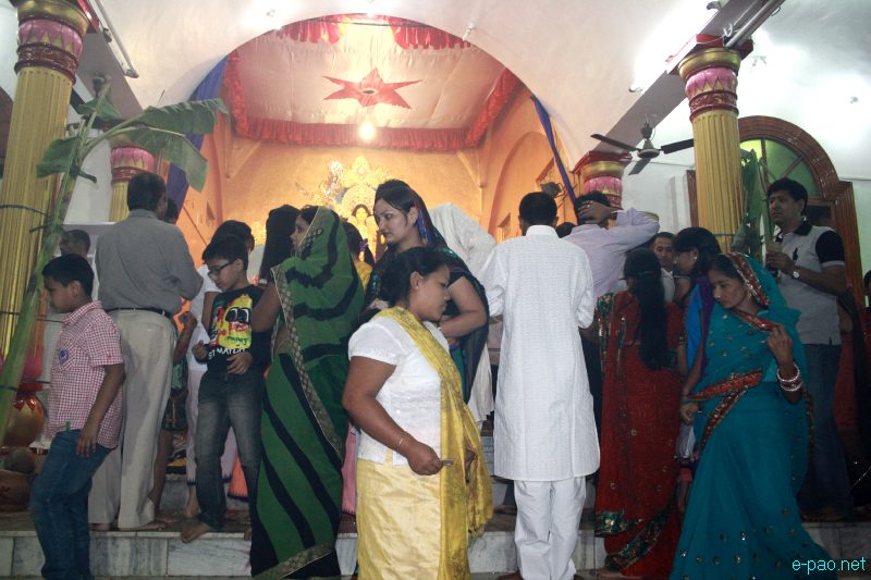 Durga Puja at Thangal Bazaar, Imphal :: October 23 2012
