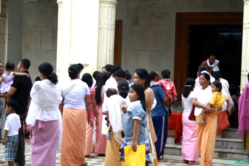 Shri Krishna Janmastami Celebration at Shri Shri Govindaji temple, Imphal - Part  1  :: 10th August 2012