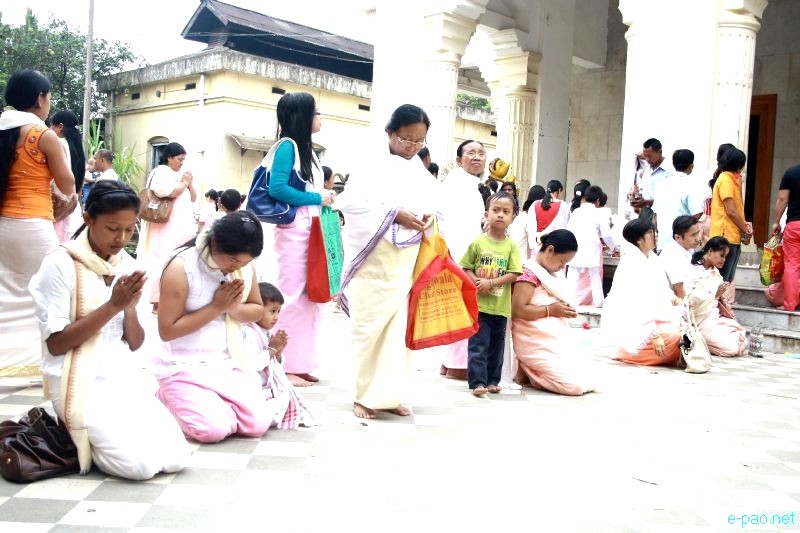 Shri Krishna Janmastami Celebration at Shri Shri Govindaji temple, Imphal - Part  2  :: 10th August 2012