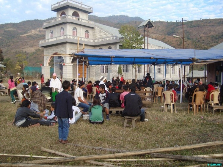 Christmas Feast and Lenkhom (Gathering) at Kangpokpi :: 25 December 2011