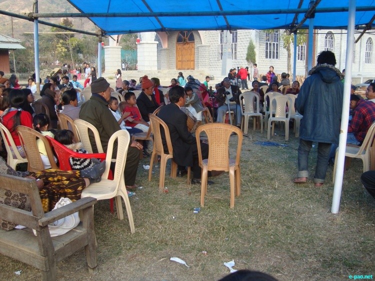 Christmas Feast and Lenkhom (Gathering) at Kangpokpi :: 25 December 2011