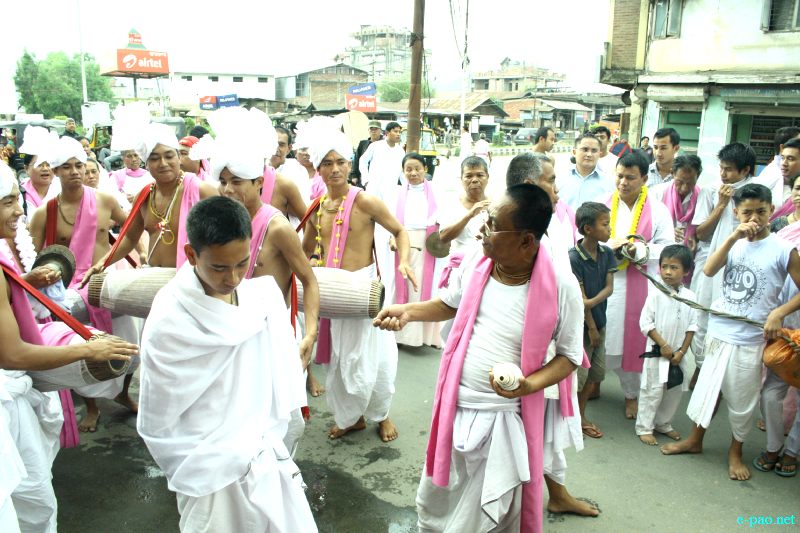 Kanglen - Last day of Kang in various places in Imphal city , Manipur :: June 29 2012