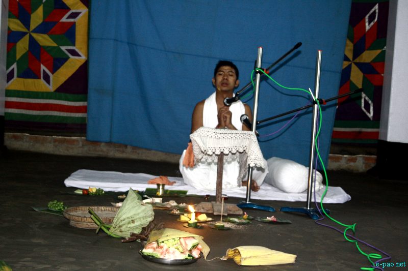 'Wari Taba' (Story telling) as practiced during Kang (Rath Yatra) Festival days :: June 22 2012