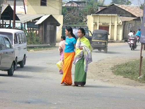 Ningol Chakouba scene at Imphal, Manipur on October 24,2006