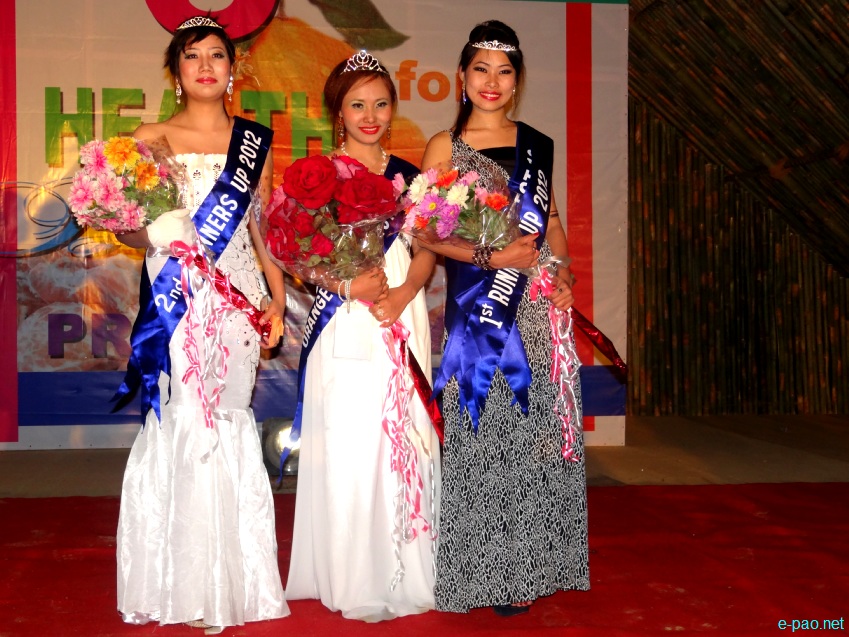Orange Queen Competition at the 9th State Level Orange festival 2012 at Tamenglong :: 18 December 2012