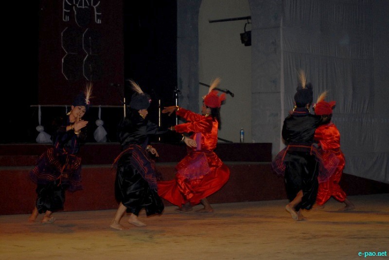 Closing ceremony of  Manipur Sangai Tourism Festival 2012 at Hapta Kangjeibung Palace Compound :: 30 November 2012