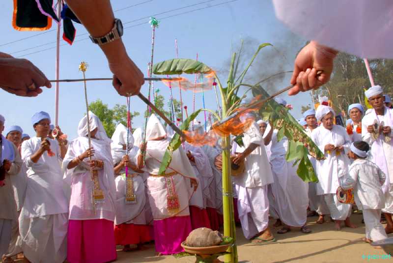 Yaoshang Festivities around Imphal City on March 10 2012. 