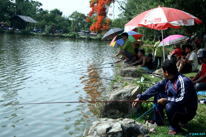 Angling Festival at Chajing Pukhri Achouba, Chajing, Manipur :: Third Week of May 2012