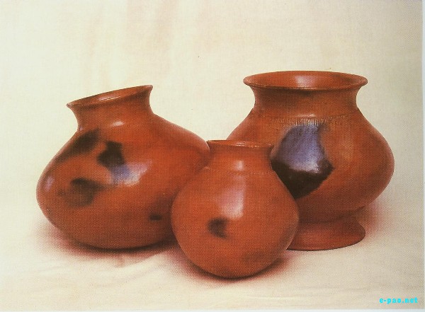 Traditional Pottery Designed by Naorem <I>Ongbi</I> Neelamani Devi