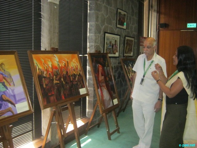Weaving Disarmament : Arts, Crafts And Paintings From Conflict Area - exhibition at United Nations Information Centre, Delhi :: 26 September 2012