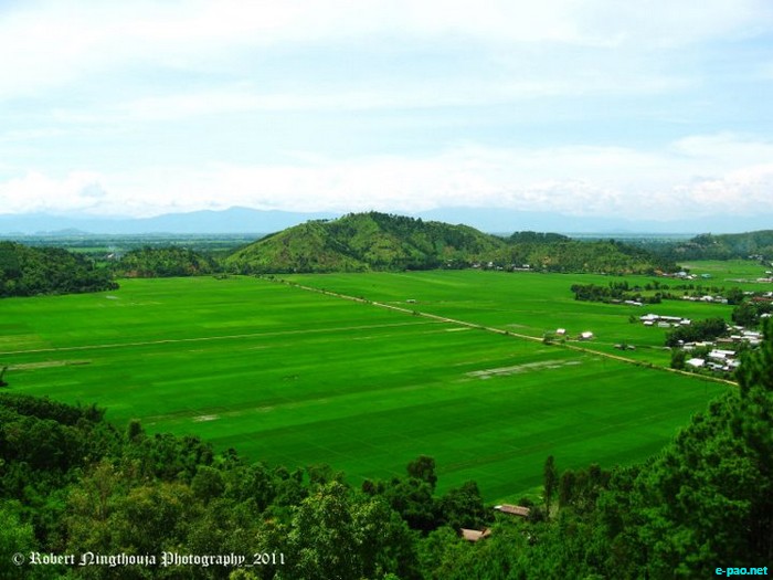 Landscape Picture of Imphal Valley by Robert Lourembam Ningthouja  :: 2011