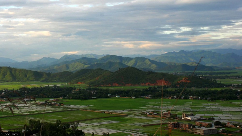 landscape of Manipur 