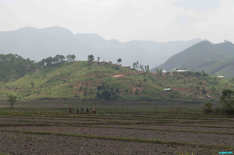 Heirok Hill on the way to Eshing Thingbi Machi Hill, Chandel District :: May 2012