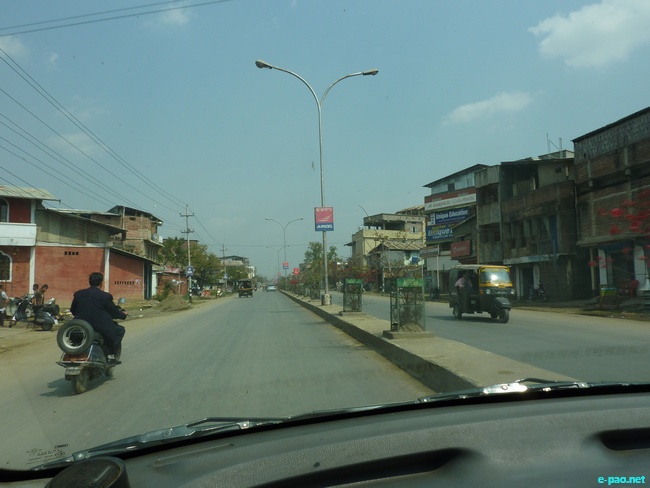 Road in and around Imphal :: March 2010
