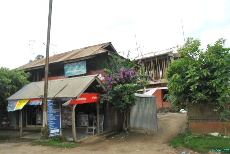 Keibul Lamjao in Moirang as seen from the Road :: First Week August 2012