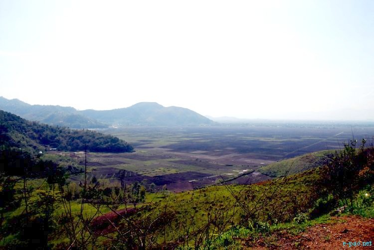 Landscape pictures of Manipur Valley as seen from Highway :: May 2012