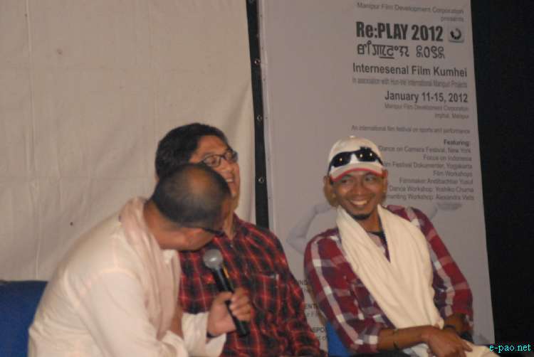 Re-play 2012 Internesenal Film Kumhei held at JN Manipur Dance Academy hall, Imphal  :: 11 - 15 January 2012