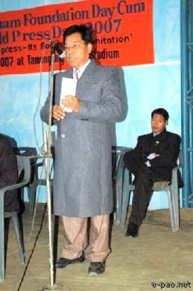 1st Foundation Anniversary of Tamenglong-based Dih Cham Daily :: November 15 2007