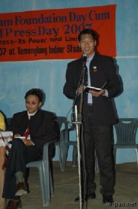 1st Foundation Anniversary of Tamenglong-based Dih Cham Daily :: November 15 2007