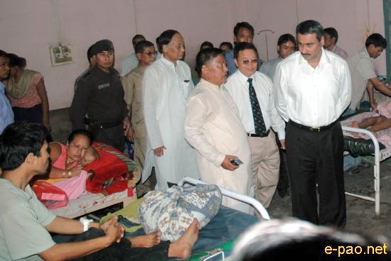 Union Health Minister Anbumani Ramadoss visits RIMS :: May 14 2008