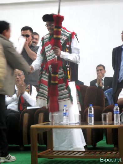 Home Minister P Chidambaram at Senapati :: 02 November 2011