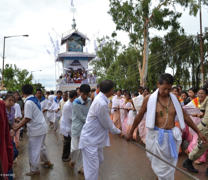 Konung Kang Kang Chingba (Lord Jagannath Rathyatra) festival at Imphal :: June 21 2012