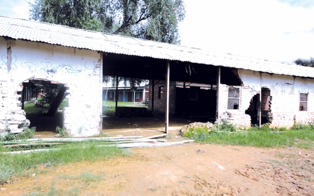 The present condition of Lamphel High School at Khurai Top Khongnangkhong