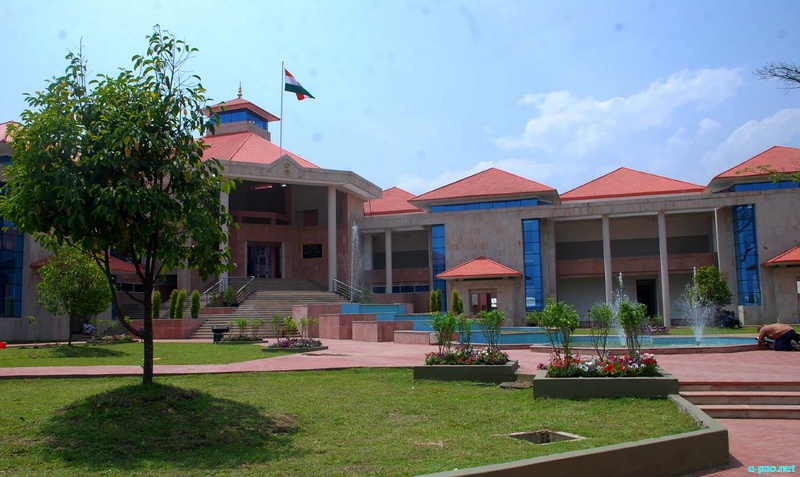 The new High Court Complex at Chingmeirong Imphal on April 07 2012