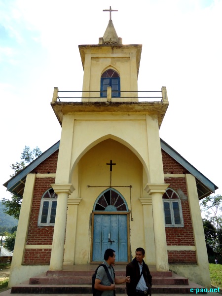 Rhah Khul Church, in Ukhrul district in December 2012