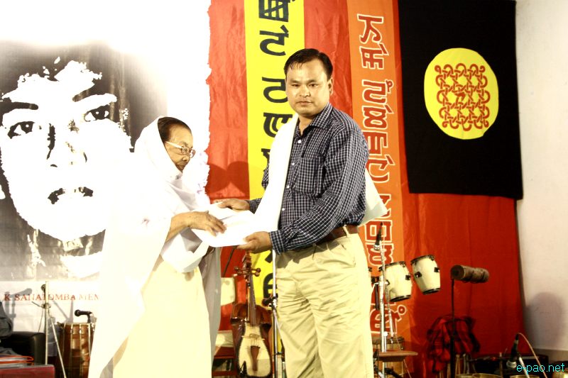 RK Sanatomba Memorial Journalist Award 2012 - Soubam Bokuljaoba of The Sangai Express :: June 30 2012