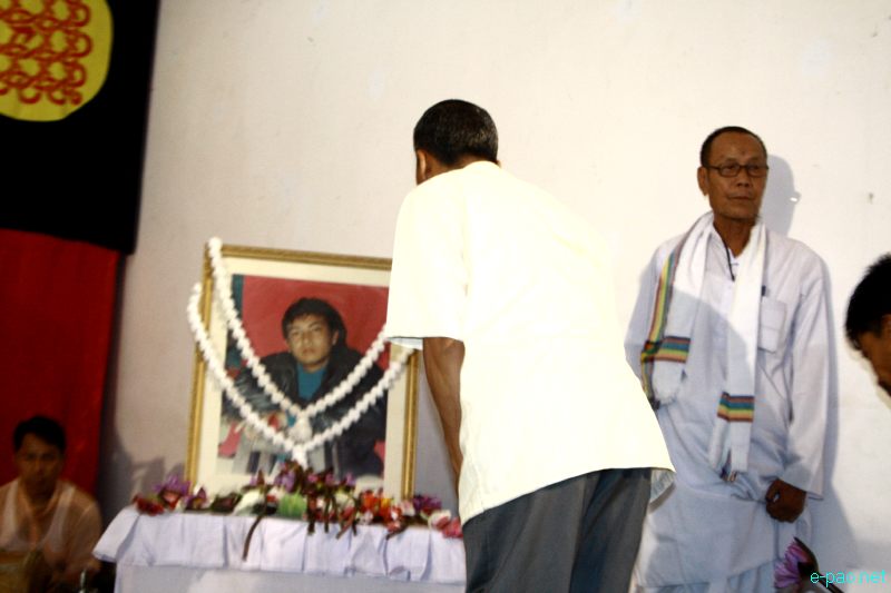 RK Sanatomba Memorial Journalist Award 2012 - Soubam Bokuljaoba of The Sangai Express :: June 30 2012