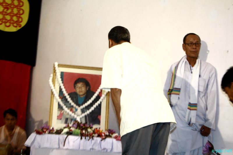 RK Sanatomba Memorial Journalist Award 2012 - Soubam Bokuljaoba of The Sangai Express :: June 30 2012